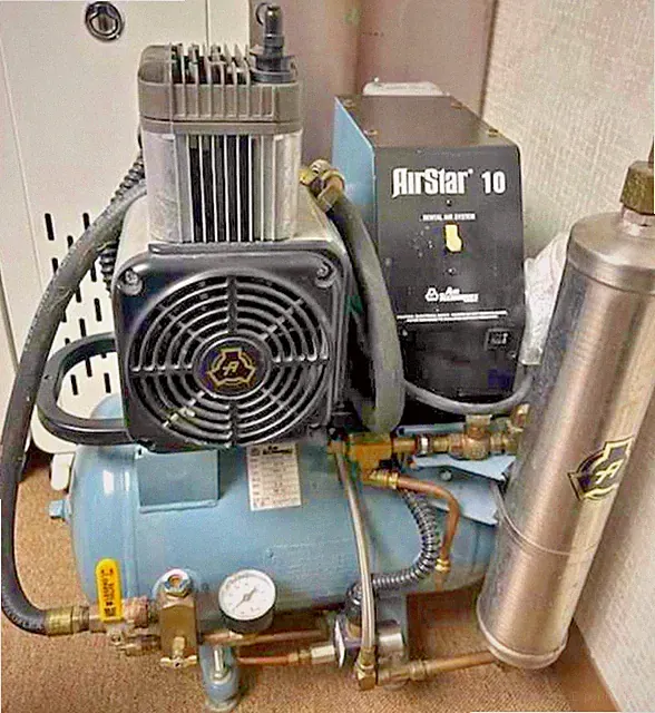 Air Techniques AirStar 10 Dental Office Quiet Commercial Compressor 115V AS10