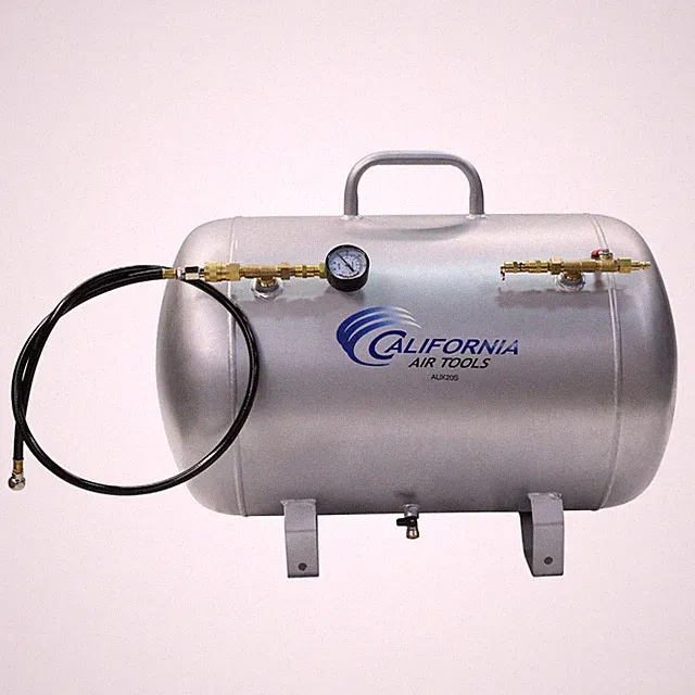California Air Tools AUX20S Portable 20 Gal. Auxiliary Steel Air Tank - NEW