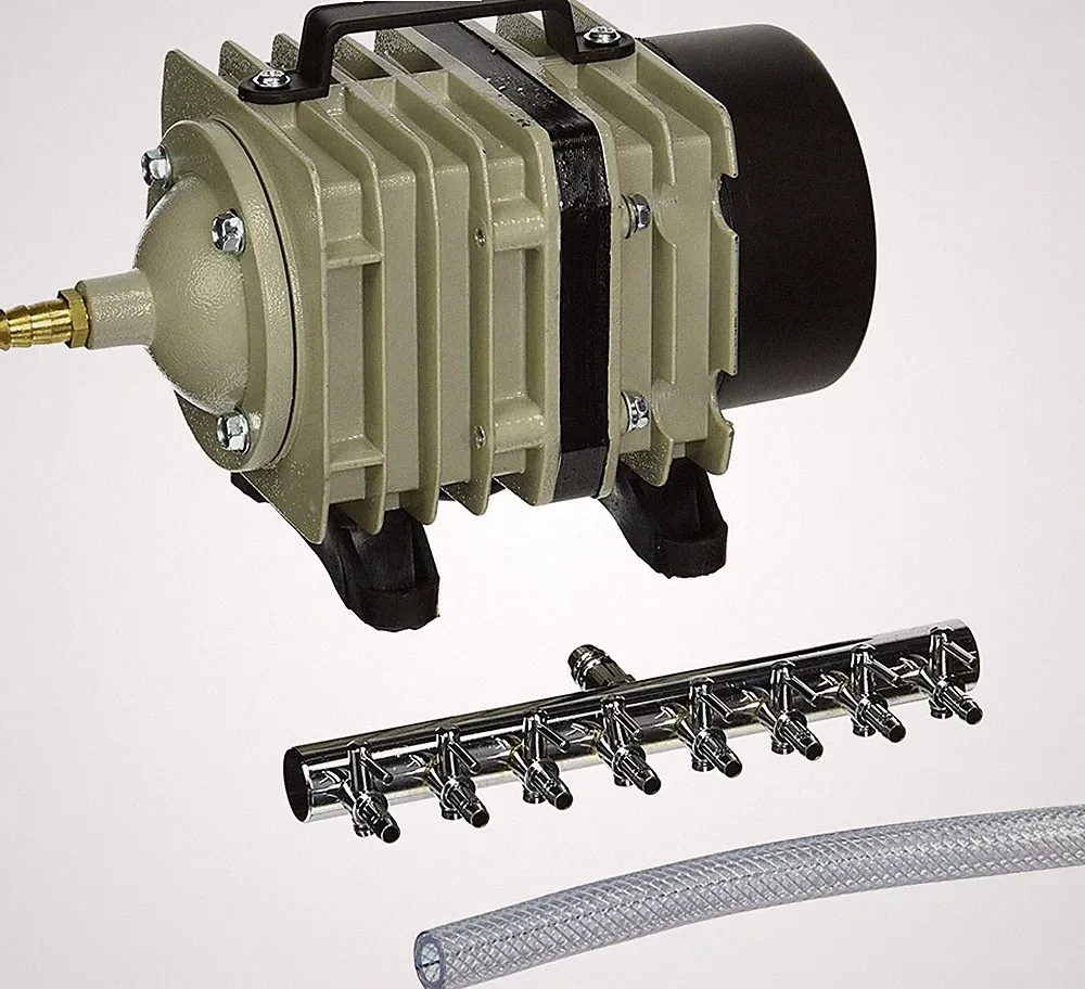 Commercial Air Pump, 8 Outlets, 60W, 70 L/Min
