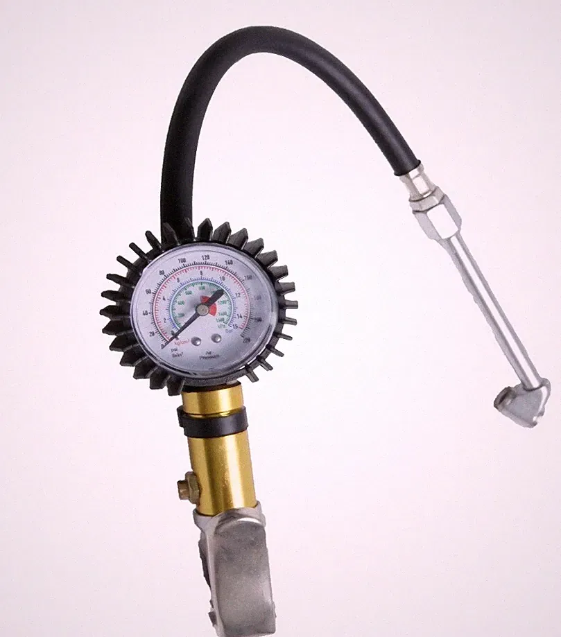 Commercial Grade Air Tire Inflator with Dual Chuck Tire Inflator 10-220 PSI
