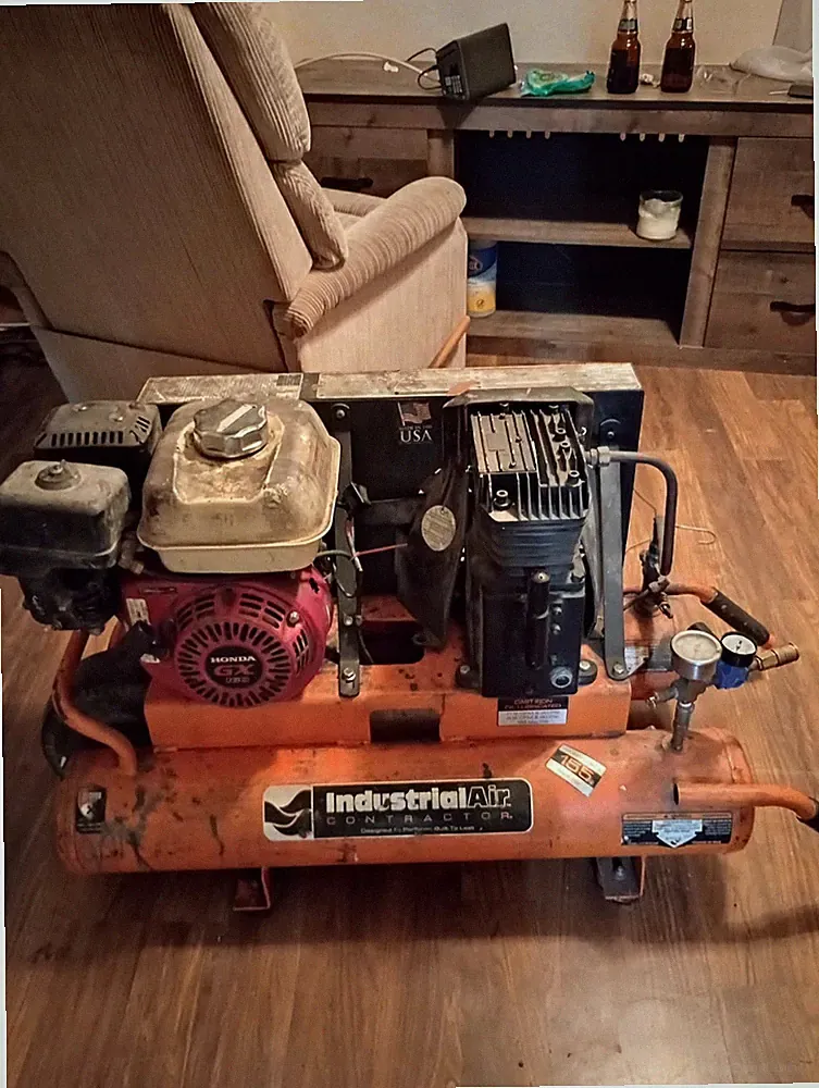 industrial air compressor used