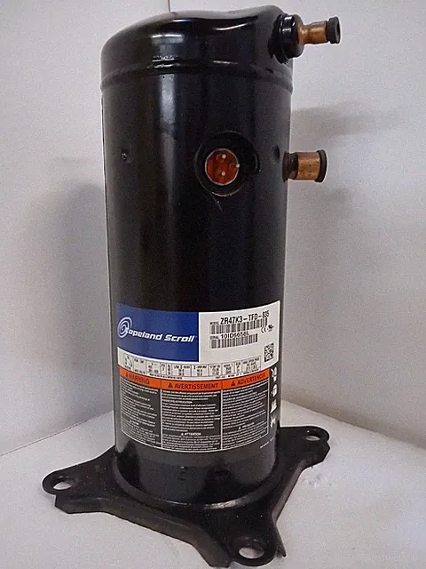 *New Copeland Scroll Compressor-ZR47K3-TFD-460/3/60V-4 Ton-R22-R407C-AC Duty*