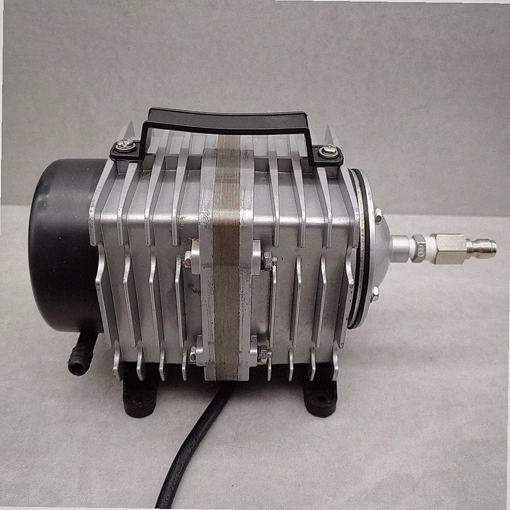 Small Commercial Air Pump Compressor Hydroponic Air Pump - VIDEO