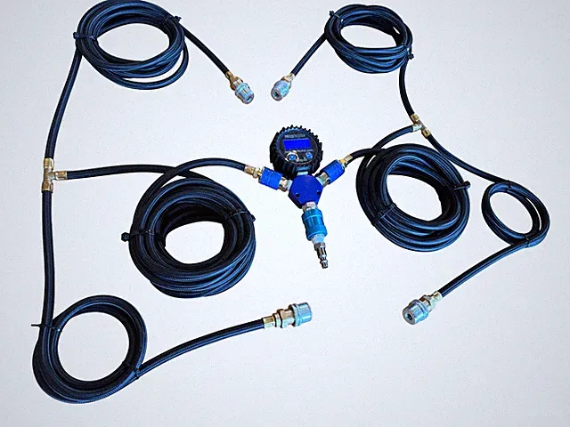 THE SOURCE Quad-FILLER 4 Way Digital Offroad Overland Tire Inflator System